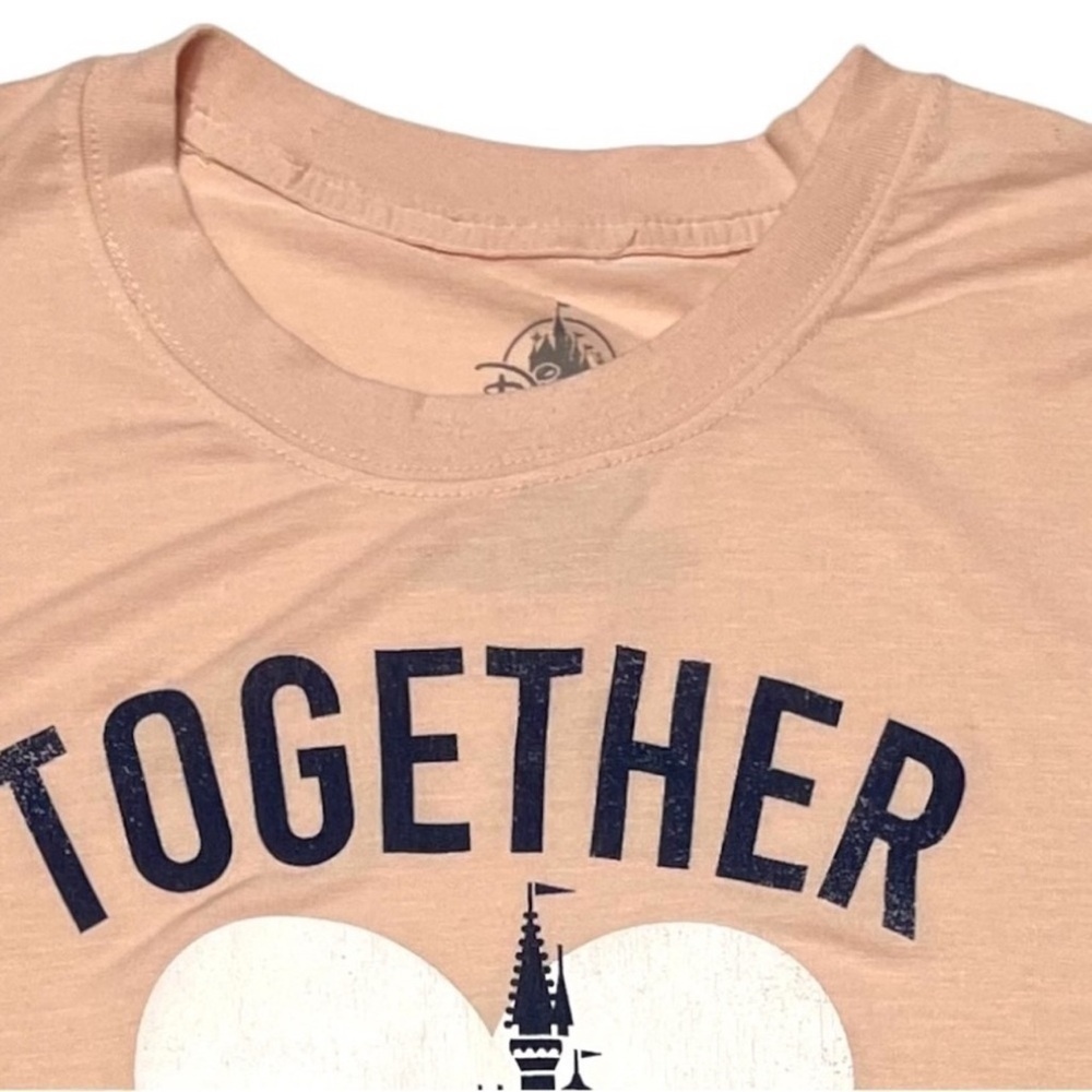 Disney Parks Together Again Women's Tee Pink
Size Small Walt Disney World Castle - Picture 6 of 10